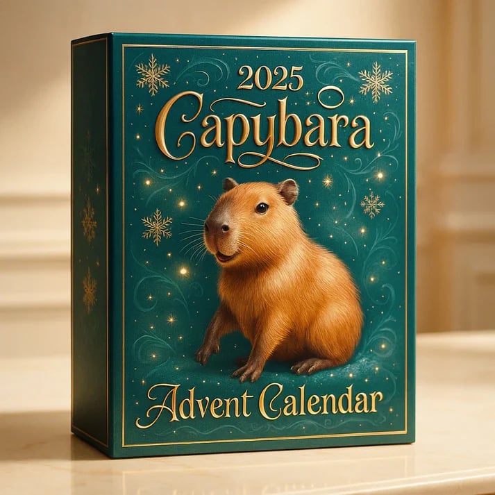 đCapybara adventi naptĂĄr 2025-re