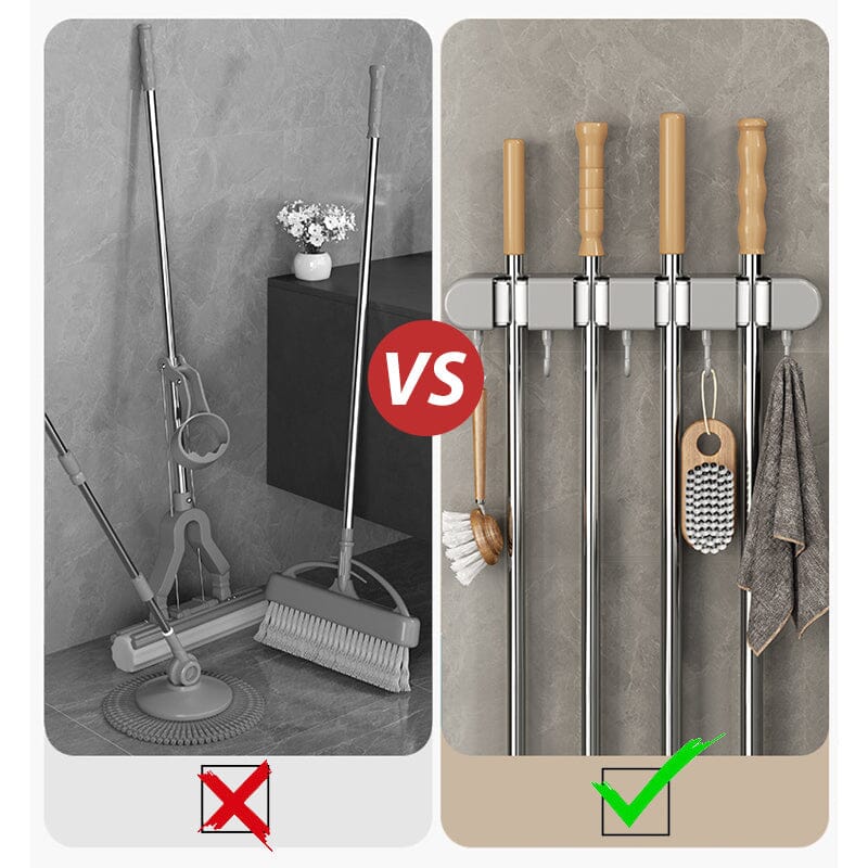 🎁Kis segítők a családnak✨Multifunkciós felmosó tartó kampóval