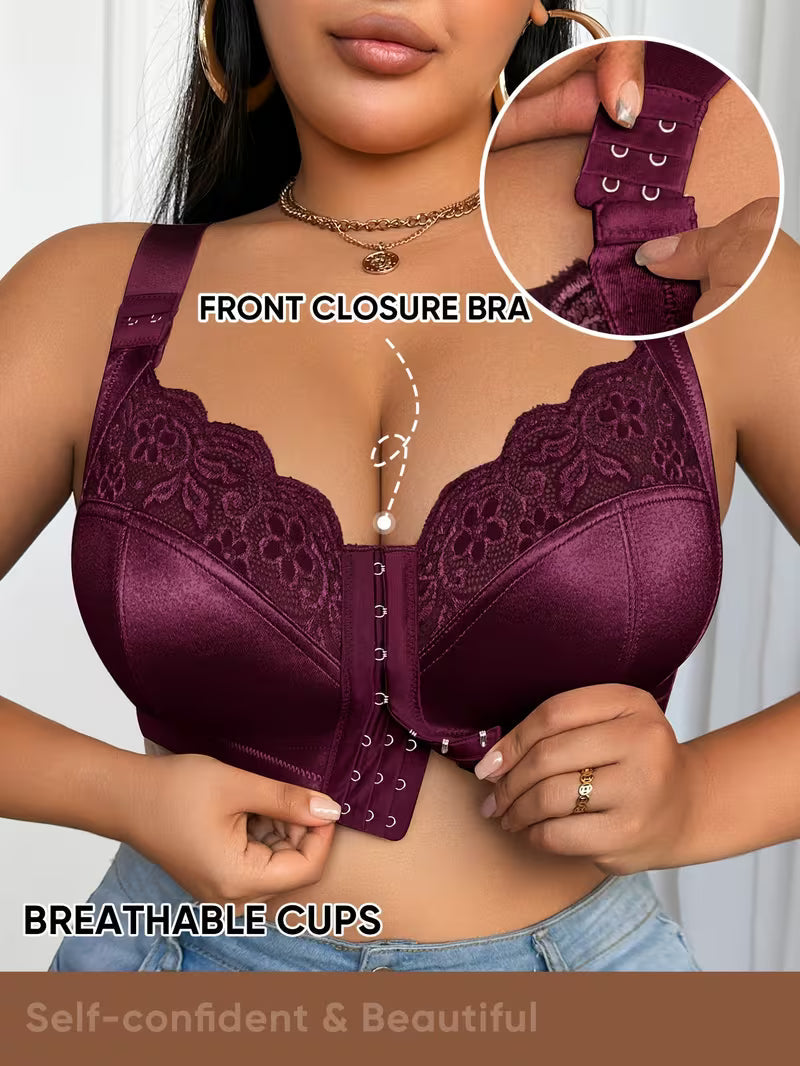 👙TRIUMPH – [4 ks]🔥50% sleva na dámské podprsenky s plným krytím pro ženy plnoštíhlých velikostí – Podprsenky pro plnoštíhlé ženy s výraznými proporcemi