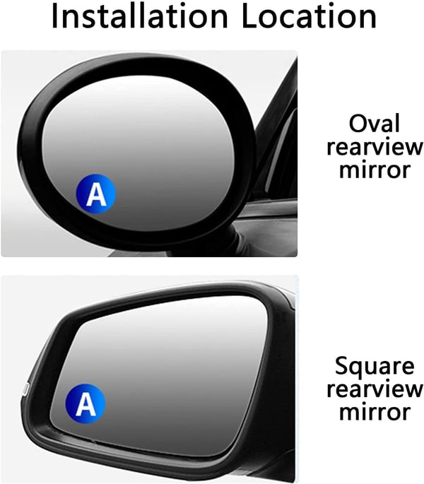 Vakfolt Tükör: Biztonságos Sávváltás és Tökéletes Parkolás! 🚗