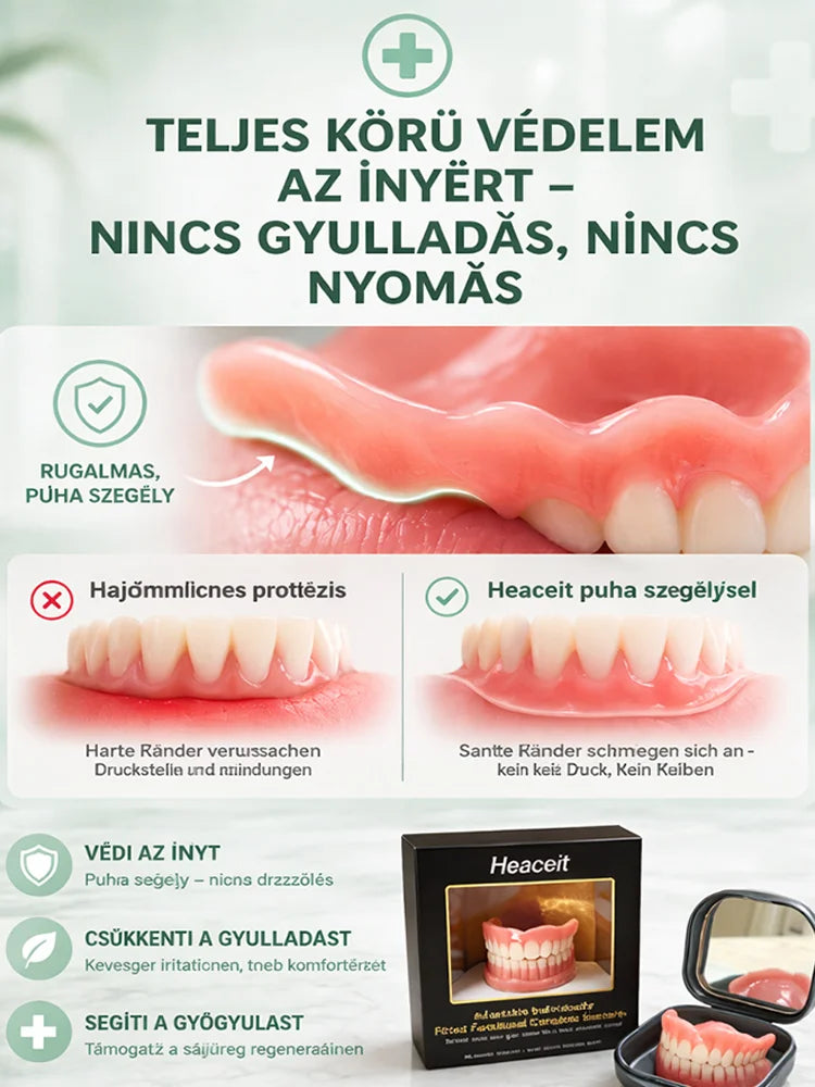 Hordozható műfogsor készlet