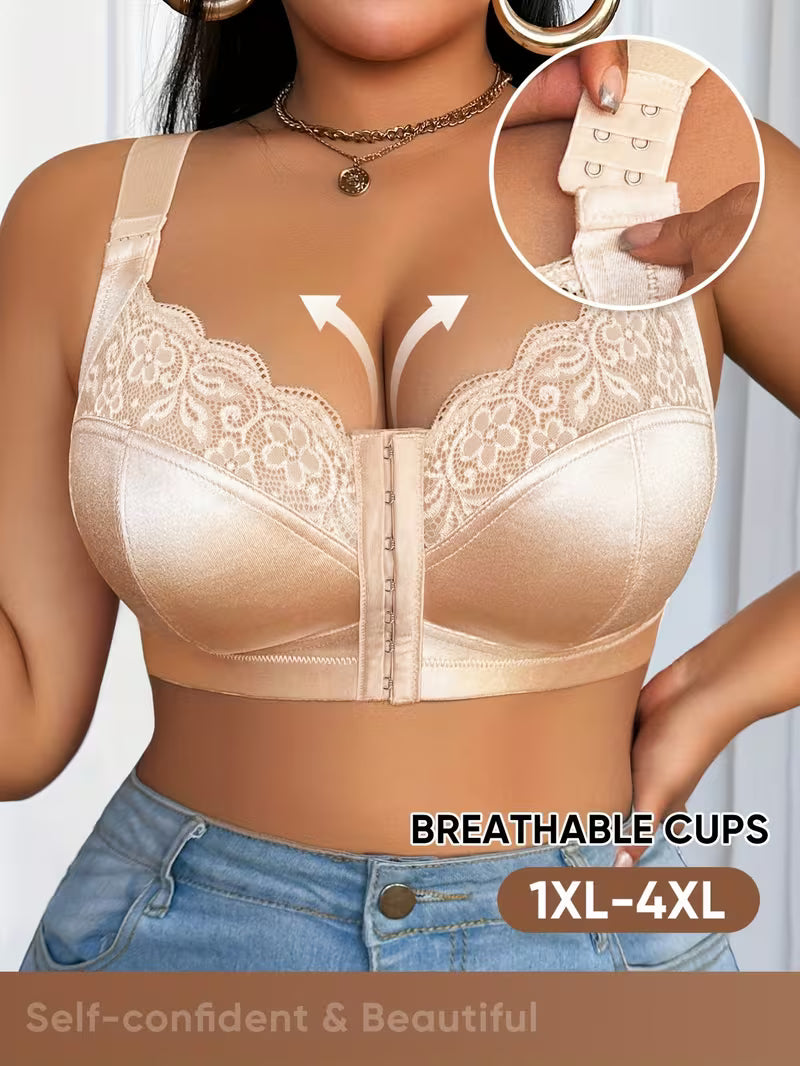 👙TRIUMPH – [4 ks]🔥50% sleva na dámské podprsenky s plným krytím pro ženy plnoštíhlých velikostí – Podprsenky pro plnoštíhlé ženy s výraznými proporcemi