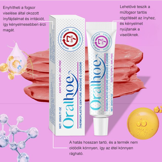 【Élelmiszeripari】hőre lágyuló műanyag műfogsorragasztó