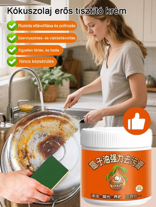Sima és fényes! [Kókuszolaj folteltávolító]