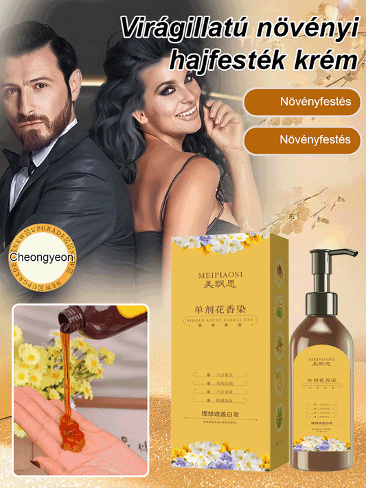 Virágillatú növényi hajfesték