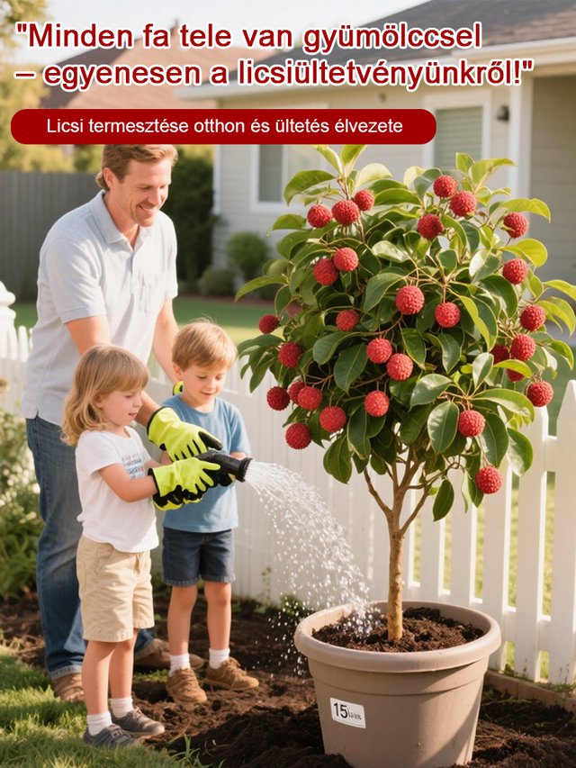 Prémium licsi palánták! Nagy gyümölcs, vastag hús, 99% túlélési arány!