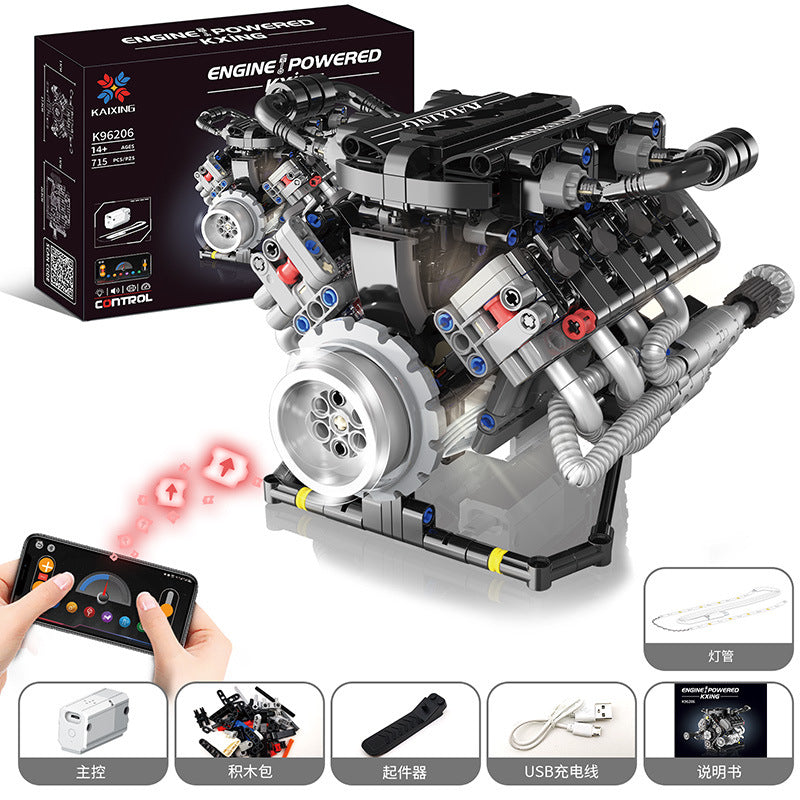 🔥 Dübörgő V8-as motor!