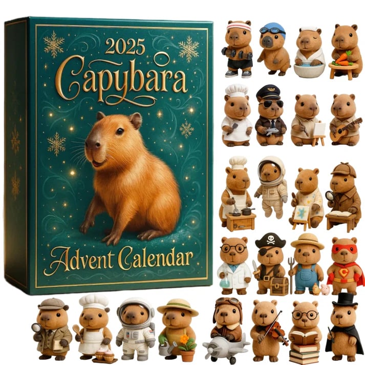 🎄Capybara adventi naptár 2025-re