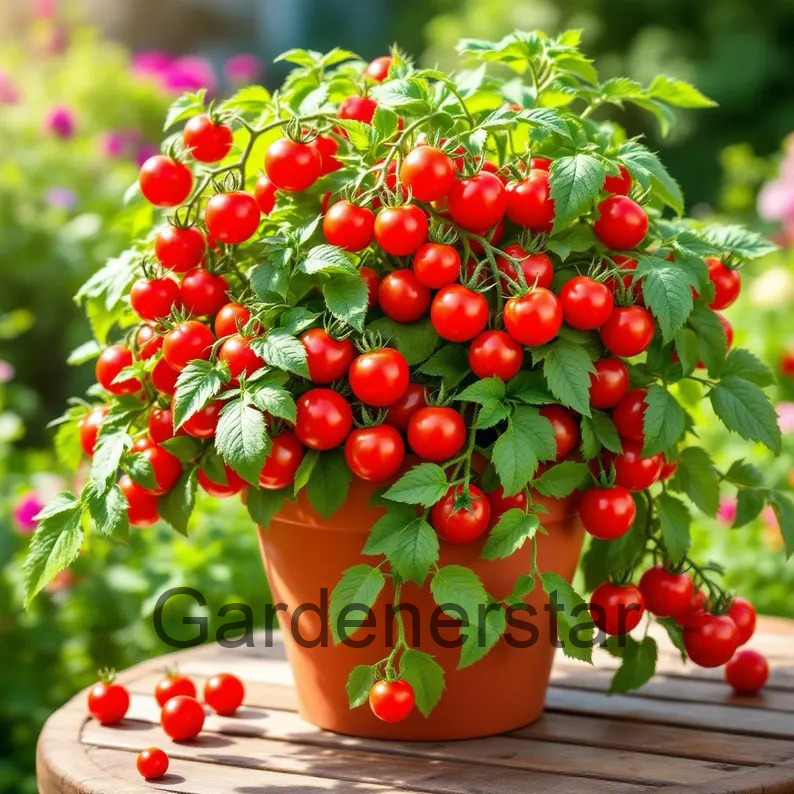 🍅🍅Nasiona pomidorów karłowych w doniczkach