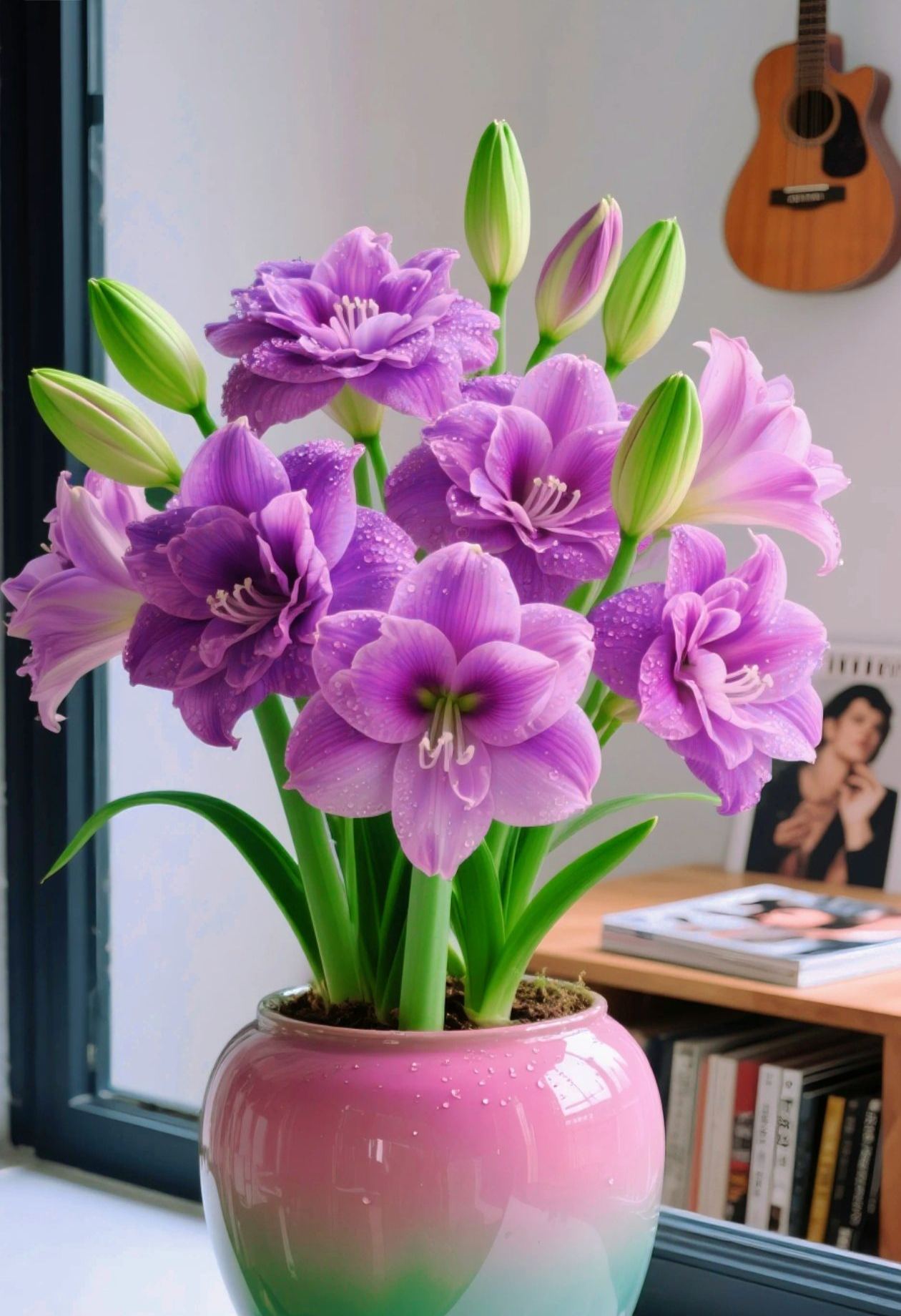 Illatos amarillisz hagymái dupla szirmokkal