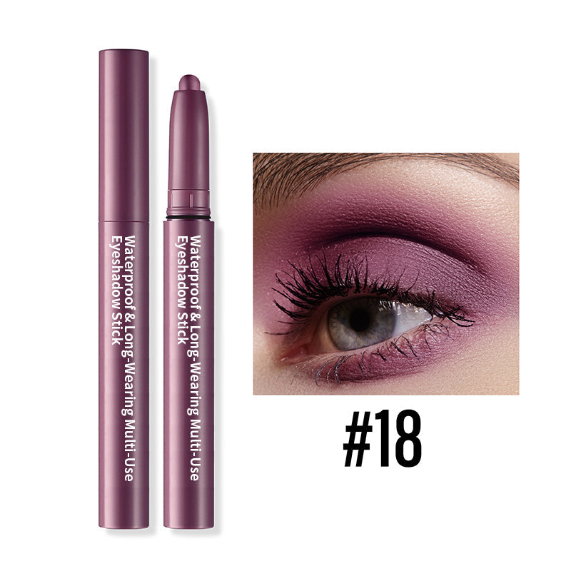 💗Vásároljon 1et, kapjon 1et ingyen💗Pearlescent Matte Multi-Colour Smudge szemhéjfesték ceruza