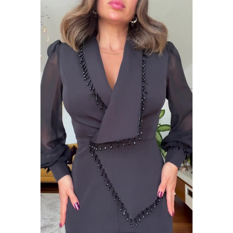 Női hálós, széles szárú nadrág és nadrág szett