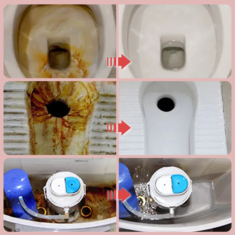 🚽 Hatékony WC-tisztító – Erőteljes folt- és baktériumeltávolítás, karcolásmentes, friss illat | Hab/gél alapos tisztítás otthonra és szállodákba 💧✨🦠