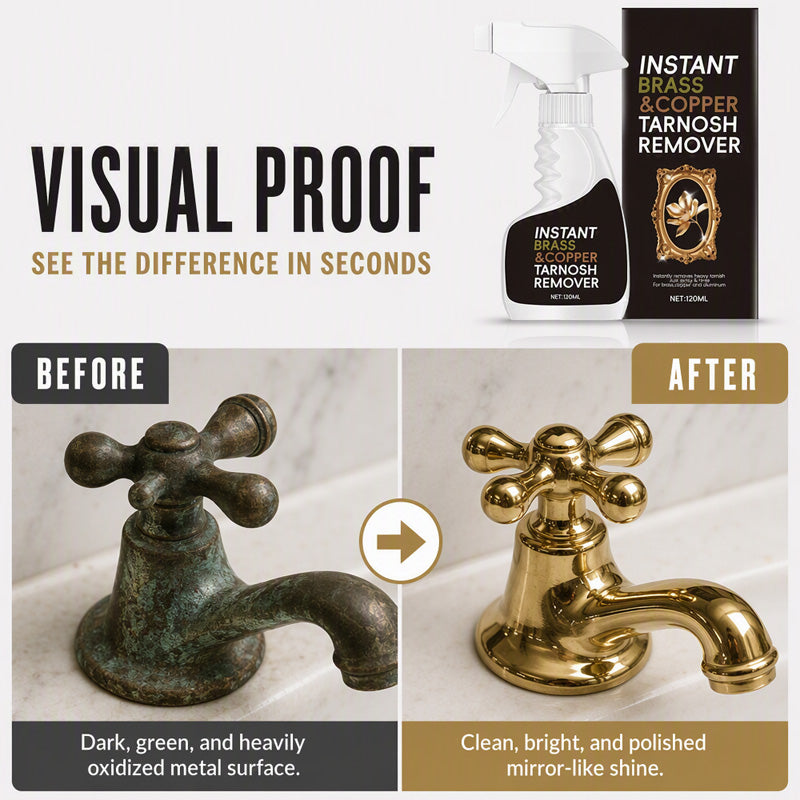 Azonnal ható spray sárgaréz lerakódások eltávolítására